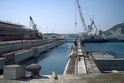 Sveti Duje quay in the City port of Split